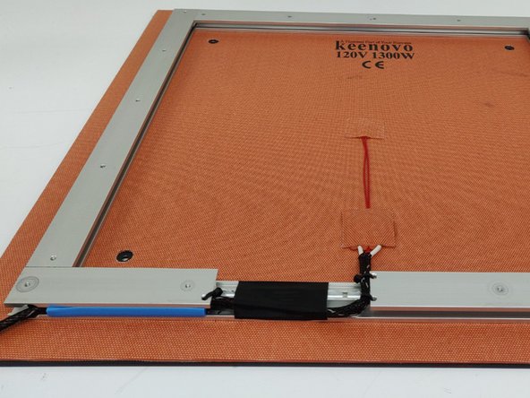 Keenovo Bed Heater Installation, Assembly 1d.: crwdns2935265:08crwdnd2935265:03crwdnd2935265:03crwdne2935265:0