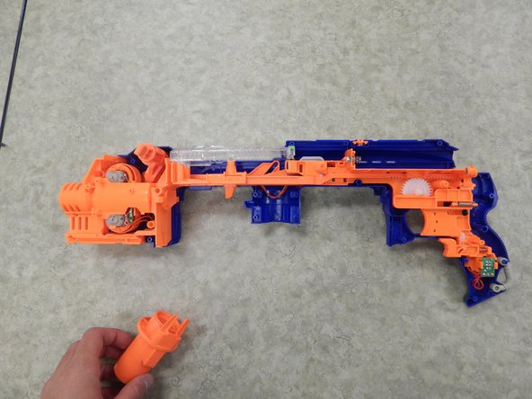 Nerf N-Strike Elite Hail-Fire Trigger Replacement, Inner Plastic Components: crwdns2935265:013crwdnd2935265:03crwdnd2935265:03crwdne2935265:0