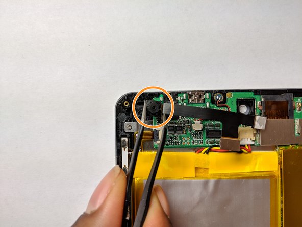 HP 7 PLUS 1301 Front and Back Camera Replacement: crwdns2935265:07crwdnd2935265:02crwdnd2935265:03crwdne2935265:0