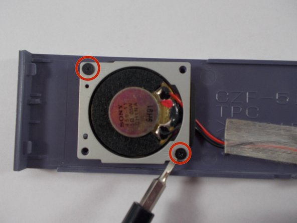 Sony VAIO PCG-F360 Speaker Replacement, Speaker: crwdns2935265:07crwdnd2935265:02crwdnd2935265:02crwdne2935265:0