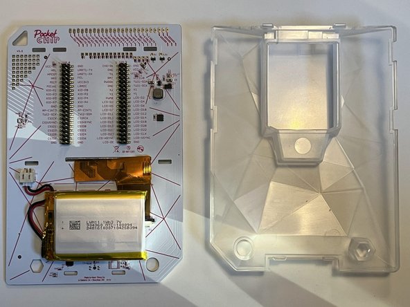 Pocket C.H.I.P. Teardown, Remove the back: crwdns2935265:04crwdnd2935265:03crwdnd2935265:03crwdne2935265:0