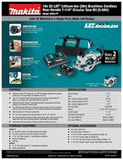 Reparación de Sierra Circular Makita XSR01PT (2017) - iFixit