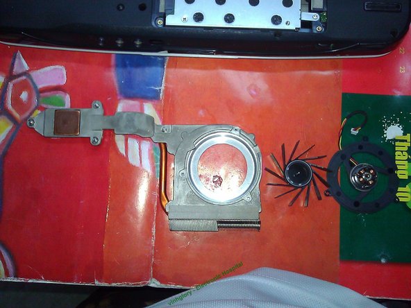 Now we clean the housing. Remove the dust stuck inside and outside ventilation leaves by a brush. Using a high pressure pump to clean is much better in this situation