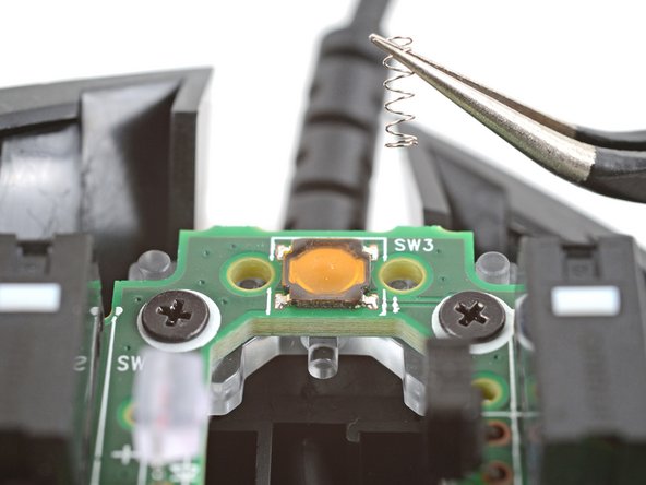 Logitech G502 Hero Mouse Cable Replacement, Remove the motherboard: step 20, image 3 of 3