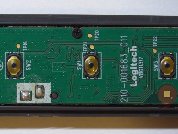 Logitech Spotlight Teardown, Close-Up of the Front of the PCB: crwdns2935265:06crwdnd2935265:03crwdnd2935265:03crwdne2935265:0