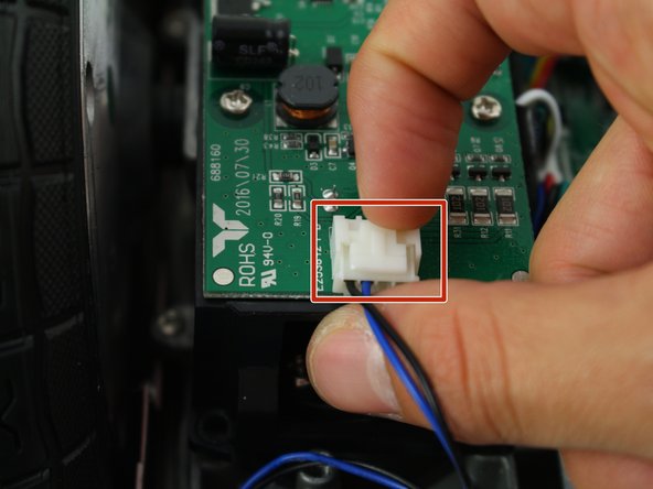 Hover-1 Horizon Wheel Wires Replacement, Left Gyroscope Sensor Board: step 4, image 2 of 3