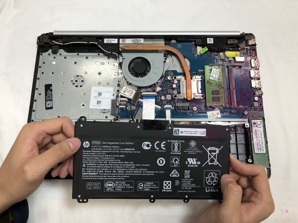 HP 15-da0012dx Motherboard Replacement: step 7, image 2 of 2