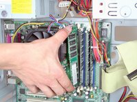 Removing HP Compaq dx2000MT Processor
