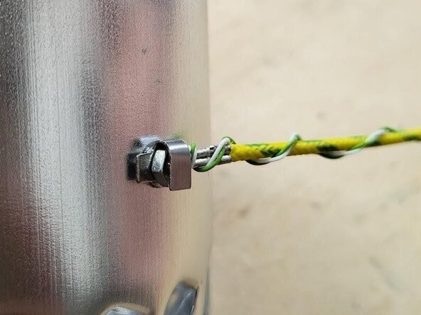 Kaffelogic Nano 7/LINK (A/B/C-N Serial) Thermocouple Replacement, Unwrap/unfold thermocouple fixing: adım 8, 2 resimden 2.