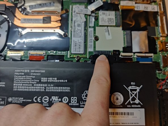 ThinkPad X1 Carbon 6th SSD.CMOS交換済み　小難有り Lenovo 6th Generation ThinkPad X1 Carbon Disassembly SSD