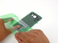 Samsung Galaxy S6 Edge Rear Glass Adhesive Replacement