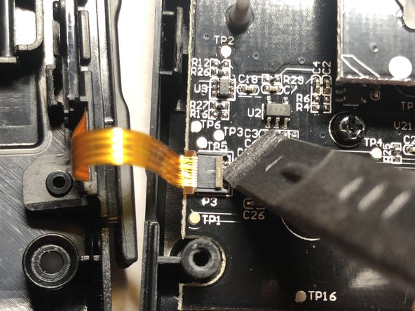 Left Controller, Disconnect ribbon cable: crwdns2935265:03crwdnd2935265:02crwdnd2935265:03crwdne2935265:0