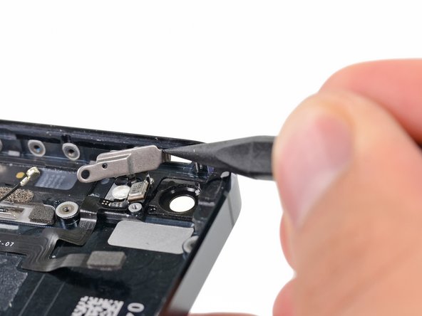 Замена задней части корпуса iPhone 5, Шлейф кнопок питания и управления звуком: crwdns2935265:044crwdnd2935265:02crwdnd2935265:02crwdne2935265:0