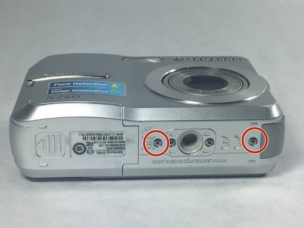 Samsung S760 Camera Lens Replacement Guide, Front and Back Case: crwdns2935265:03crwdnd2935265:02crwdnd2935265:03crwdne2935265:0