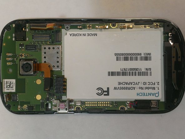 Pantech Breakout Front Facing Camera Replacement, Disconnecting Ribbon Cables: crwdns2935265:07crwdnd2935265:02crwdnd2935265:03crwdne2935265:0