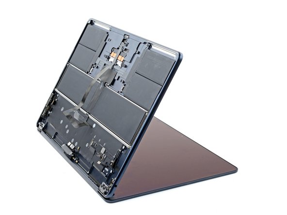 MacBook Air 15" 2023 Touch ID Sensor Replacement, Open your MacBook: crwdns2935265:042crwdnd2935265:03crwdnd2935265:03crwdne2935265:0