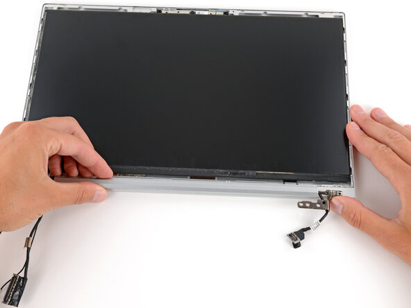 HP EliteBook 845 G7 Display Panel Replacement, Unlock the chin cover: crwdns2935265:026crwdnd2935265:02crwdnd2935265:02crwdne2935265:0