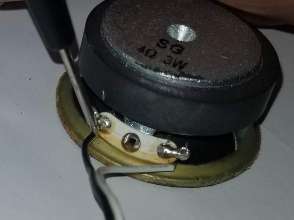 TD-V26 Speaker and Antenna Replacement: crwdns2935265:012crwdnd2935265:02crwdnd2935265:03crwdne2935265:0