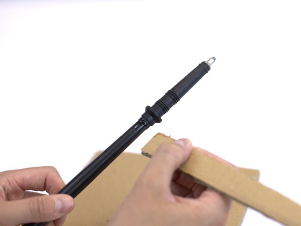 How to Replace the Tip of a Hiking Pole, Secure the tip: crwdns2935265:011crwdnd2935265:03crwdnd2935265:03crwdne2935265:0