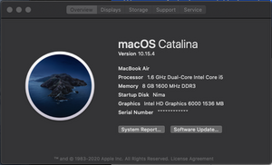 SOLVED: My MacBook air serial number is missing - MacBook Air 13