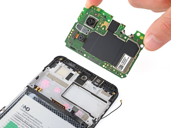 HMD Pulse Pro Screen and Frame Assembly Replacement, Remove the motherboard: crwdns2935265:018crwdnd2935265:02crwdnd2935265:03crwdne2935265:0