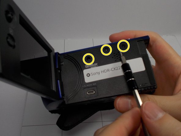 Sony Handycam HDR­-CX220 Lens Replacement, Camera's Body: crwdns2935265:03crwdnd2935265:03crwdnd2935265:03crwdne2935265:0