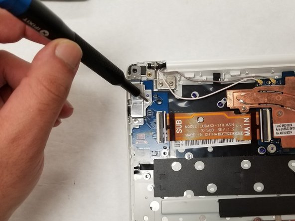 Samsung Chromebook 2 XE503c12 Daughterboard Replacement: step 5, image 2 of 3