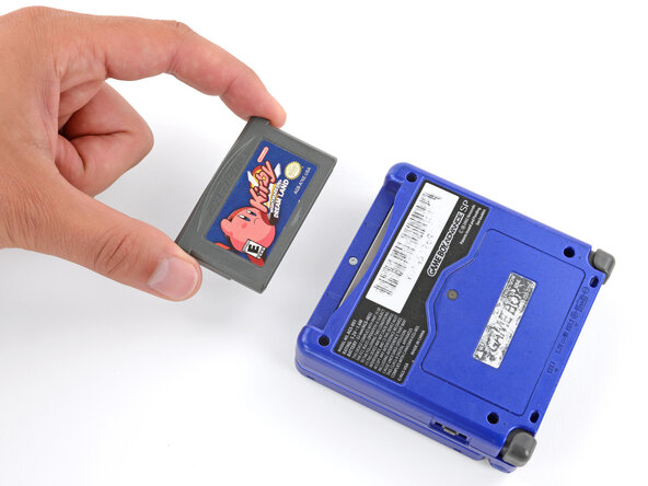 How to Reshell Your Game Boy Advance SP, Prepare your Game Boy for disassembly: crwdns2935265:01crwdnd2935265:03crwdnd2935265:03crwdne2935265:0