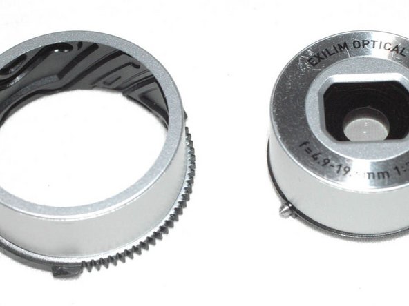 Repairing Casio Exilim EX-Z350 Lens mechanics, Disassemble lens (6): crwdns2935265:017crwdnd2935265:03crwdnd2935265:03crwdne2935265:0