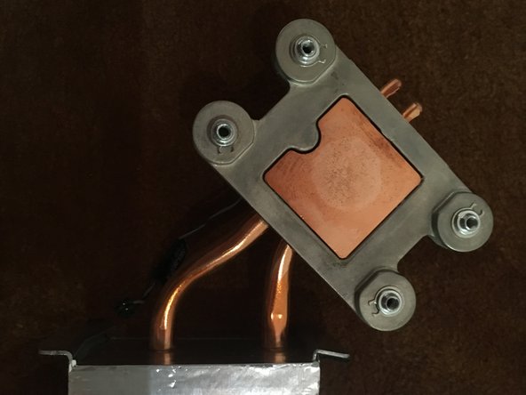 iMac Intel 24" EMC 2267 CPU Replacement, Nettoyage du radiateur: crwdns2935265:015crwdnd2935265:02crwdnd2935265:02crwdne2935265:0