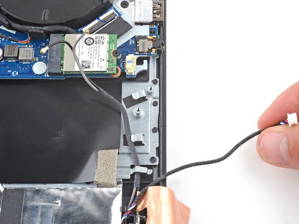 Lenovo Legion Y7000P Speakers Replacement, Reposition the cables: crwdns2935265:018crwdnd2935265:03crwdnd2935265:03crwdne2935265:0