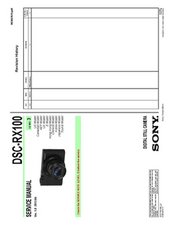 Sony Cyber-shot DSC-RX100修理- iFixit