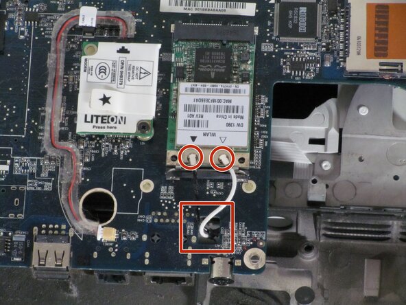 Dell Inspiron E1705 Motherboard Replacement: step 18, image 2 of 3