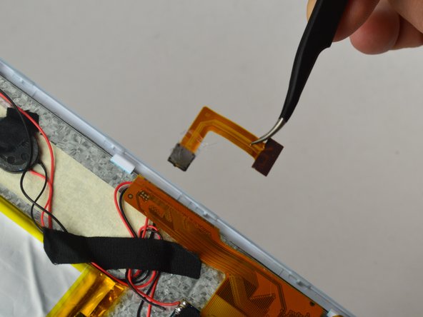 Chromo Inc. T2 Front Facing Camera Replacement, Removing the Flex Cable and Camera: crwdns2935265:05crwdnd2935265:02crwdnd2935265:02crwdne2935265:0