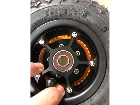 How to assembly FatBoy SS Gear Drive, Attach wheel gear to the wheel for gear meshing: crwdns2935265:08crwdnd2935265:02crwdnd2935265:03crwdne2935265:0