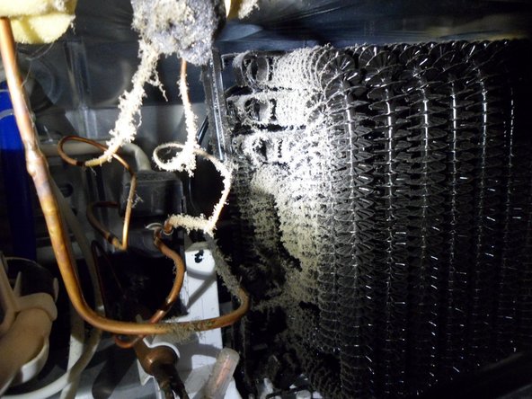 Panasonic NR B 53 V1  Refrigerator ventilator / fan cleaning: step 3, image 1 of 3