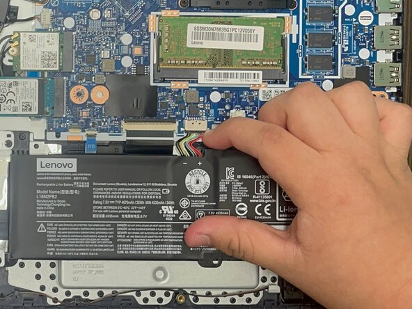 Lenovo IdeaPad 3-15IML05 Fan Replacement, Lenovo IdeaPad 3-15IML05 Battery Disconnection: crwdns2935265:03crwdnd2935265:02crwdnd2935265:02crwdne2935265:0