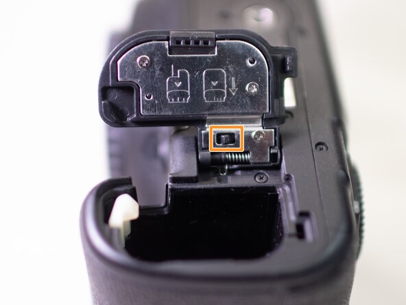 Canon EOS 5D Mark IV Shutter Dial Replacement, Interface Cover: step 1, image 2 of 3