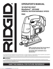 R883 Operator's Manual