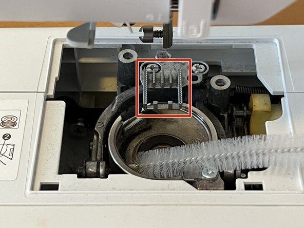 How to Fix a Squeaky Brother SC 9500 Computerized Sewing Machine: step 8, image 2 of 2