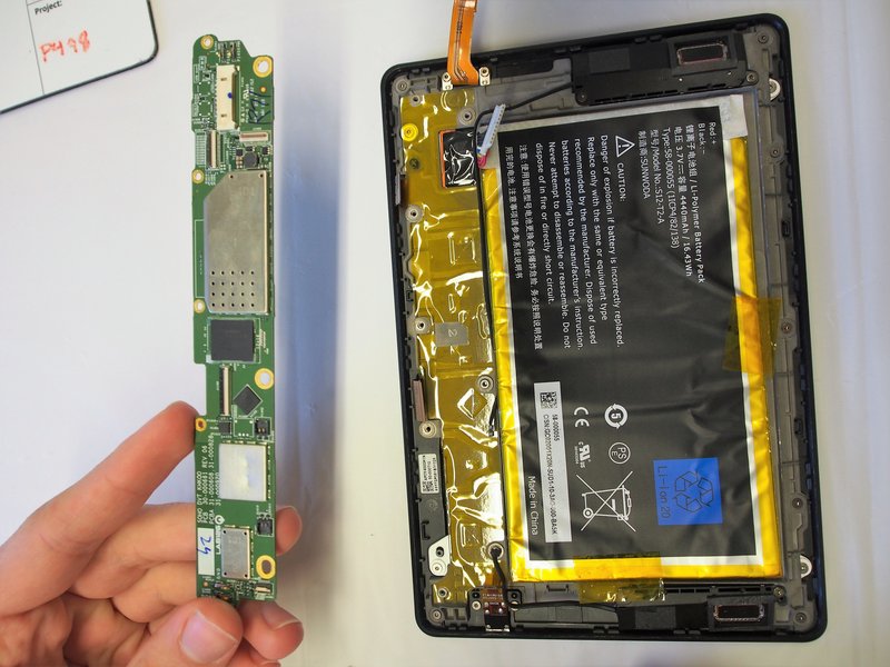 Kindle Fire HD 2013 Motherboard Replacement