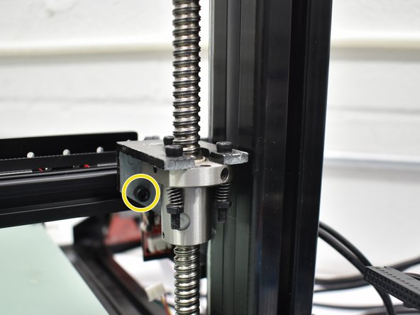 Raptor X Axis Linear Rail Install, Assembly 1d. Attaching the X Axis cont.: 手順 10、 3の画像 3