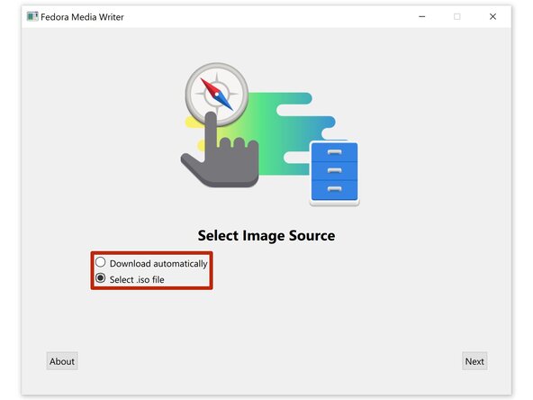 How to Install Linux on a Windows PC, Create a bootable USB: crwdns2935265:05crwdnd2935265:01crwdnd2935265:03crwdne2935265:0