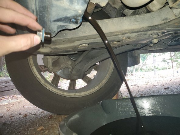 2013-2020 Nissan Rogue Oil and Oil Filter Replacement: step 3, image 3 of 3