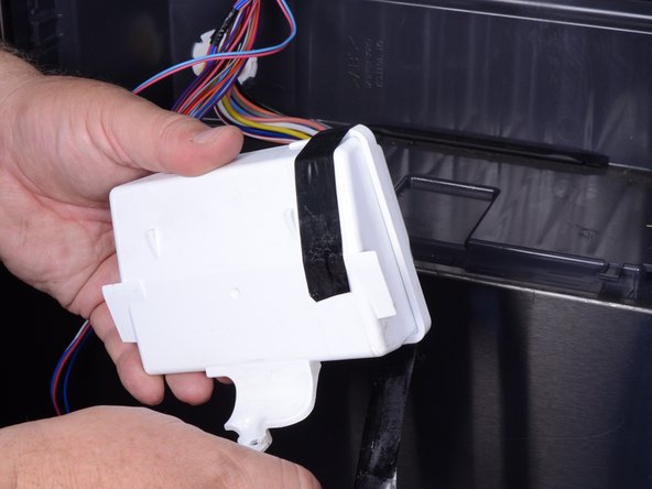 LG Refrigerator LFX25973 Dispenser PC Board Replacement, Remove the tape: crwdns2935265:012crwdnd2935265:02crwdnd2935265:02crwdne2935265:0