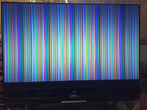 Solved Vertical Lines Jvc Hd 58s998 Tv No Picture Television Ifixit