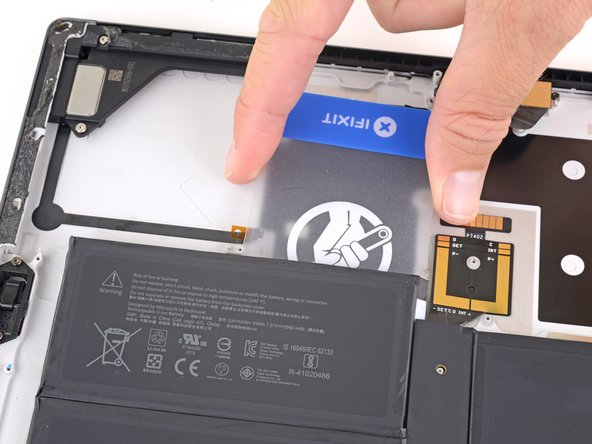 Microsoft Surface Pro 6 Battery Replacement: step 53, image 2 of 3