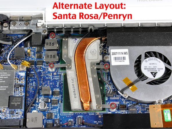 MacBook Core 2 Duo Heat Sink Replacement: passo 16, immagine 2 di 2