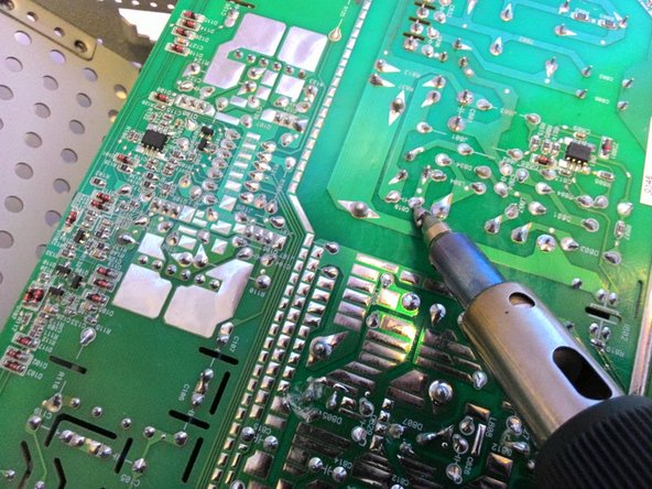 Dell 1905FP Capacitor Replacement, Removing the capacitors: crwdns2935265:014crwdnd2935265:03crwdnd2935265:03crwdne2935265:0