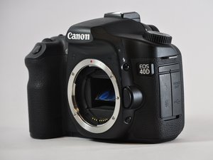 Canon EOS 40D Troubleshooting